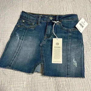 Adriano goldschmied kids denim skirt NWT